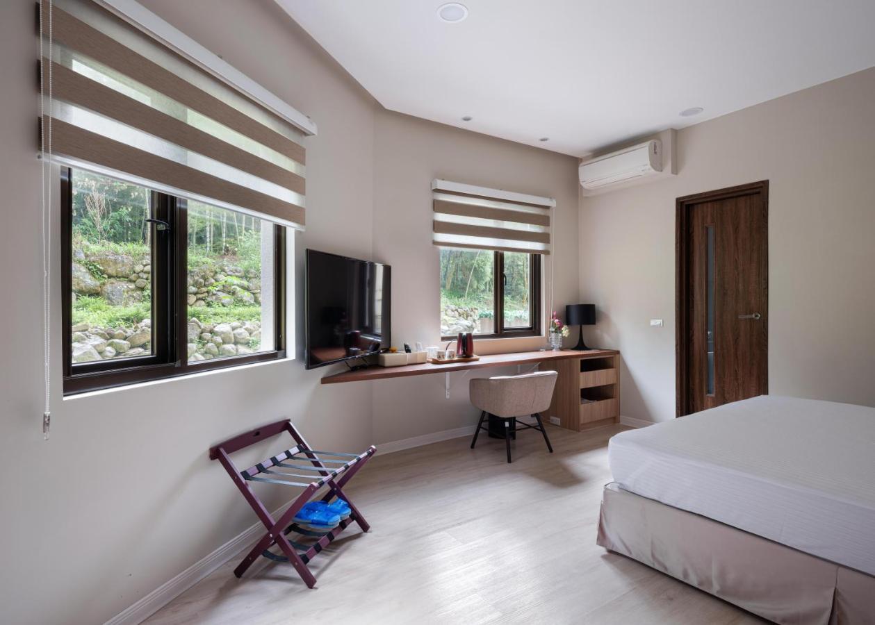 名竹旅社 Minzu Hotel Lugu Exterior foto